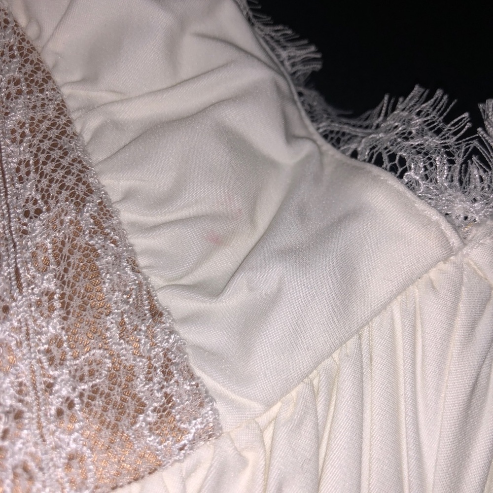 La Perla Cream Lace Chemise - Picture 2 of 8